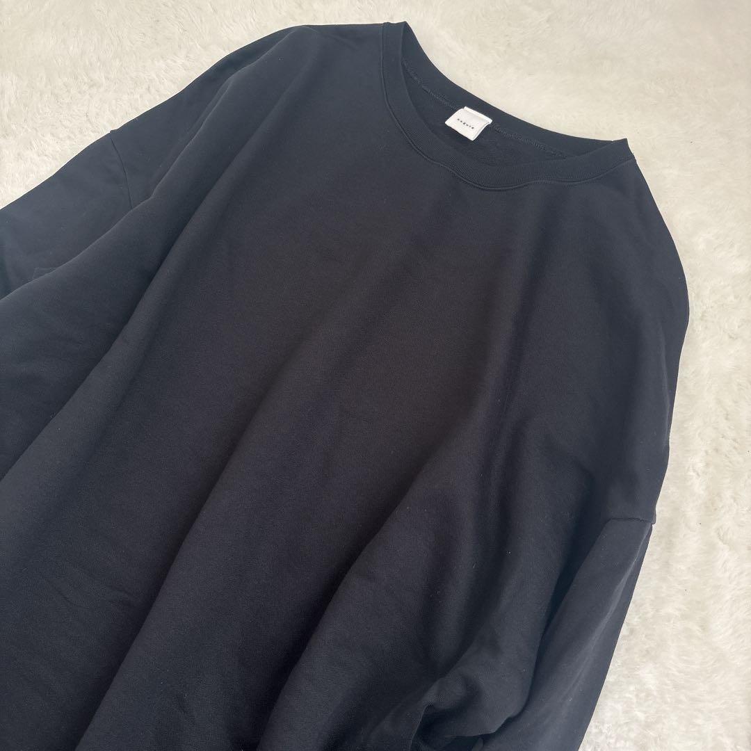 【美品】25SS KAGURE コットンハイカウントワンピース 黒 サイズ1