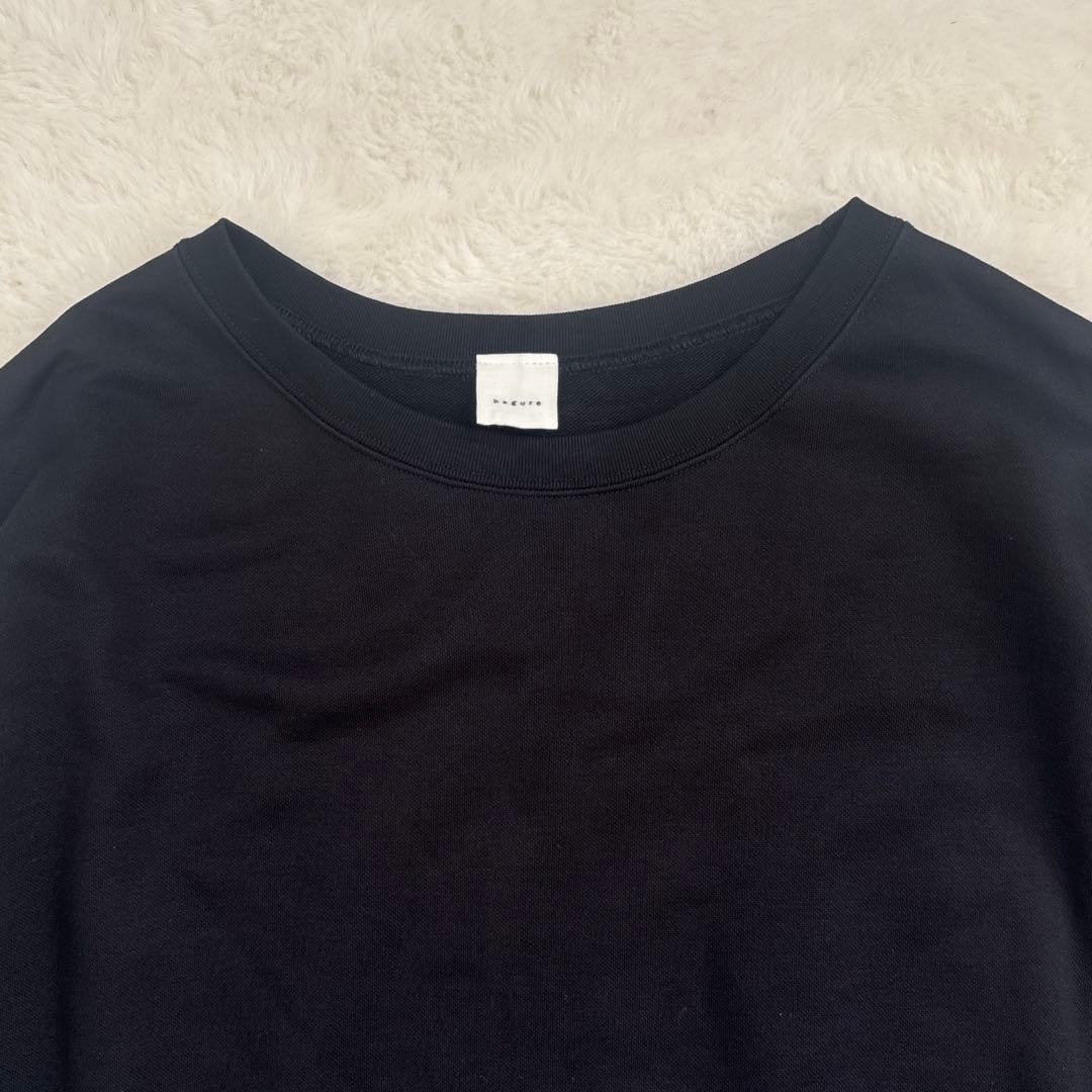【美品】25SS KAGURE コットンハイカウントワンピース 黒 サイズ1