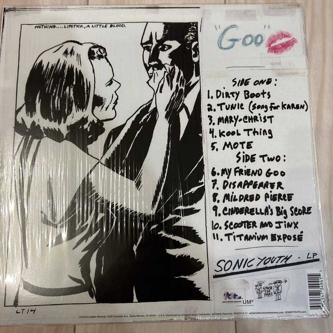 洋楽 SONIC YOUTH Goo LP