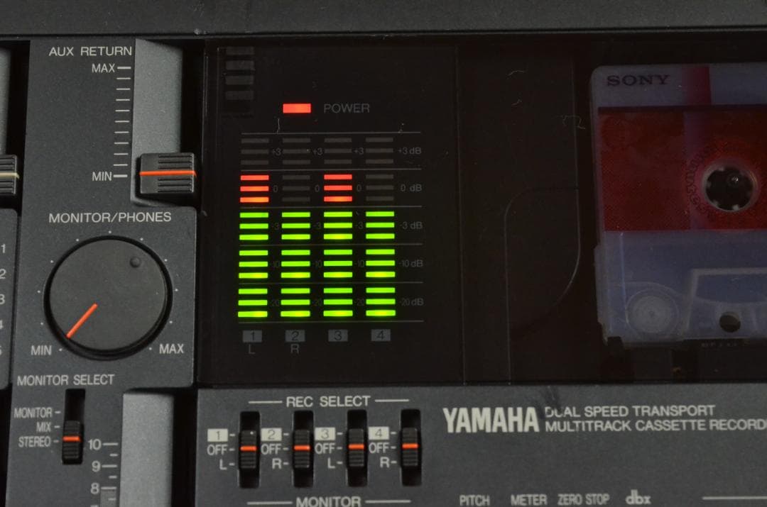 Yamaha CMX100IIIS マルチトラックカセットレコーダー 完動品