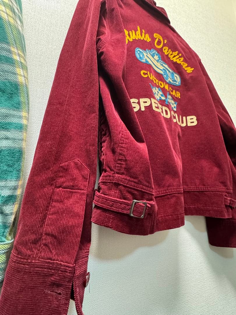 ステュディオダルチザン刺繍 コーデュロイ ジャケット 42
