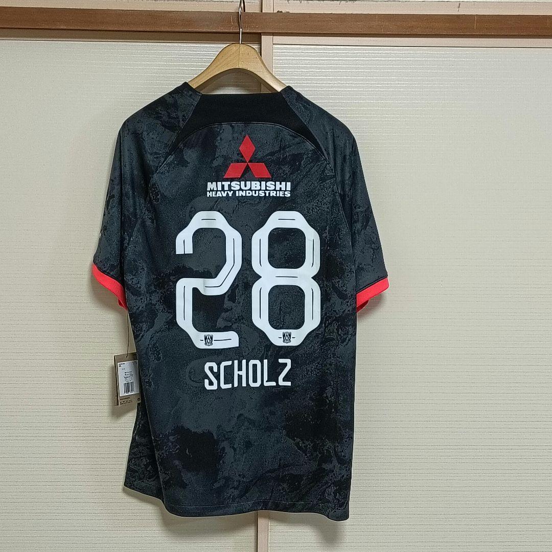 【新品】浦和レッズ 2024 3rd ユニフォーム3XLサイズ ショルツ