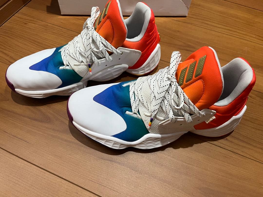 adidas Harden vol.4 レインボー27.5 バッシュ
