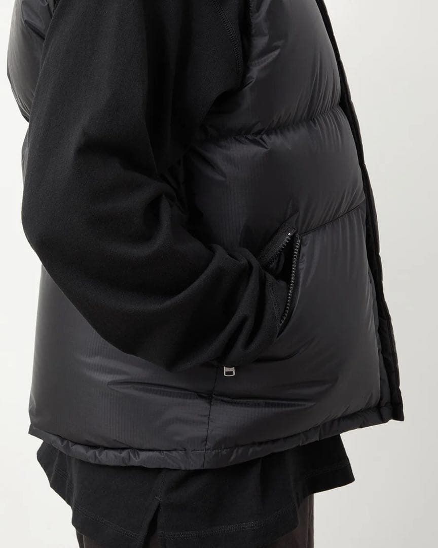 ら*ど様 nonnative/EXPLORER DOWN VEST/BLACK/
