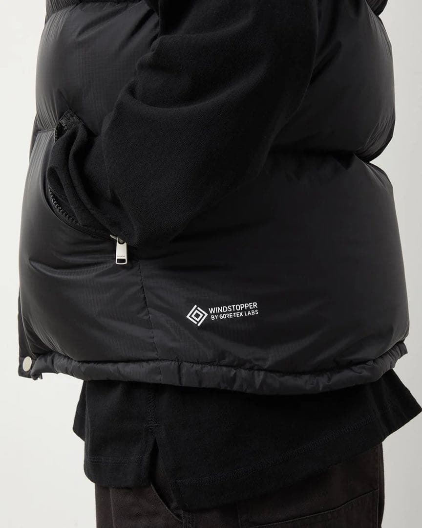 ら*ど様 nonnative/EXPLORER DOWN VEST/BLACK/
