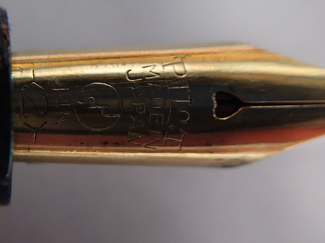 パイロット　53R　筆記可　14K　2号　フレックス　細字　ヴィンテージ　レトロ