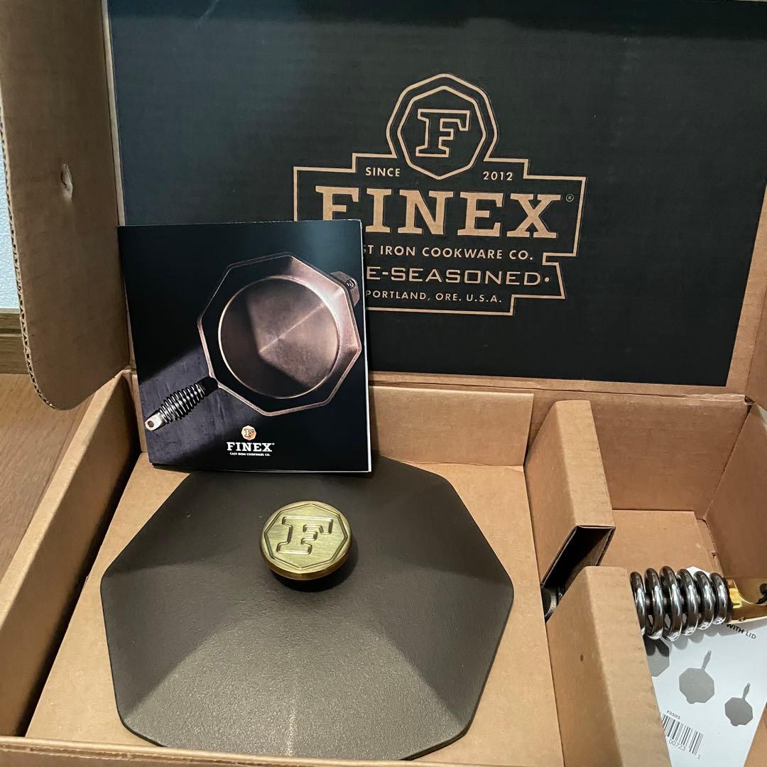 FINEX フィネックス キャストアイアン スキレット蓋付き　８インチ