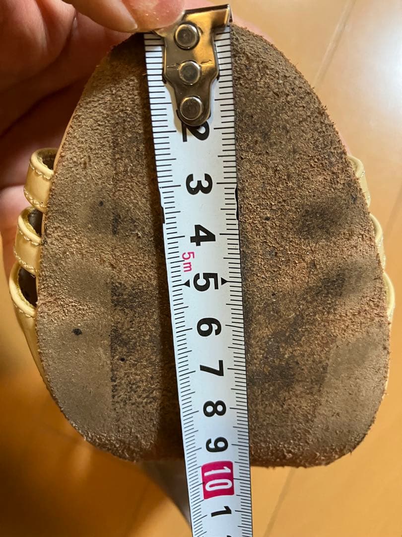 アルゼンチンタンゴシューズ mileva 24,5cm ベージュ