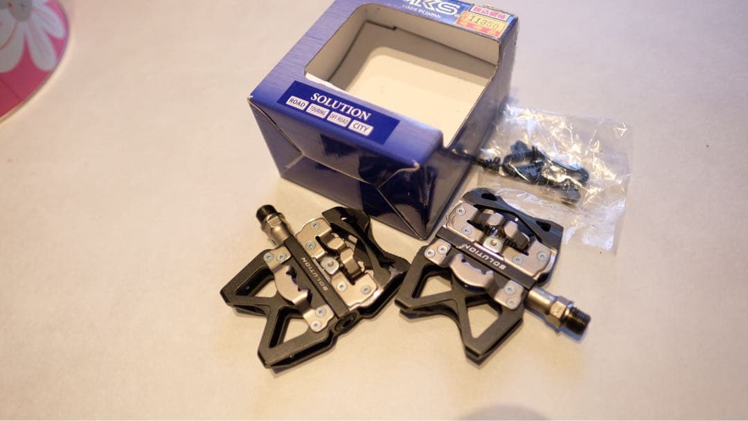 廃盤品　三ヶ島ペダル　SOLUTION