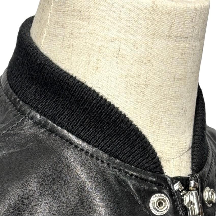 ✨大幅値下げ✨17,800円美品 ★DIESELディーゼル羊革MA-1S中綿