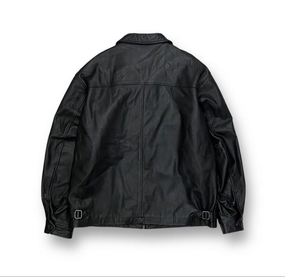 00's GAP オールドギャップ レザージャケット ブラック 美品 ビンテージ