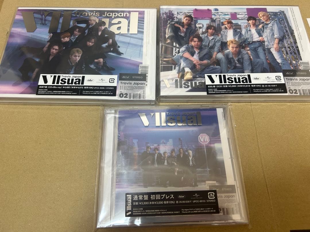 【新品未開封】TravisJapan VIIsual 3形態セット