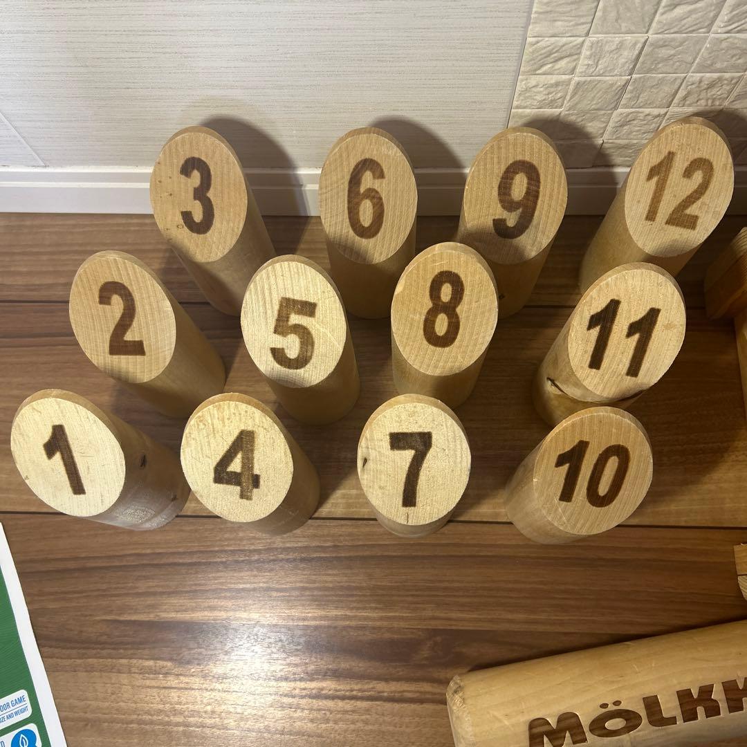 Mölkky 木製スコアリングゲーム　モルック