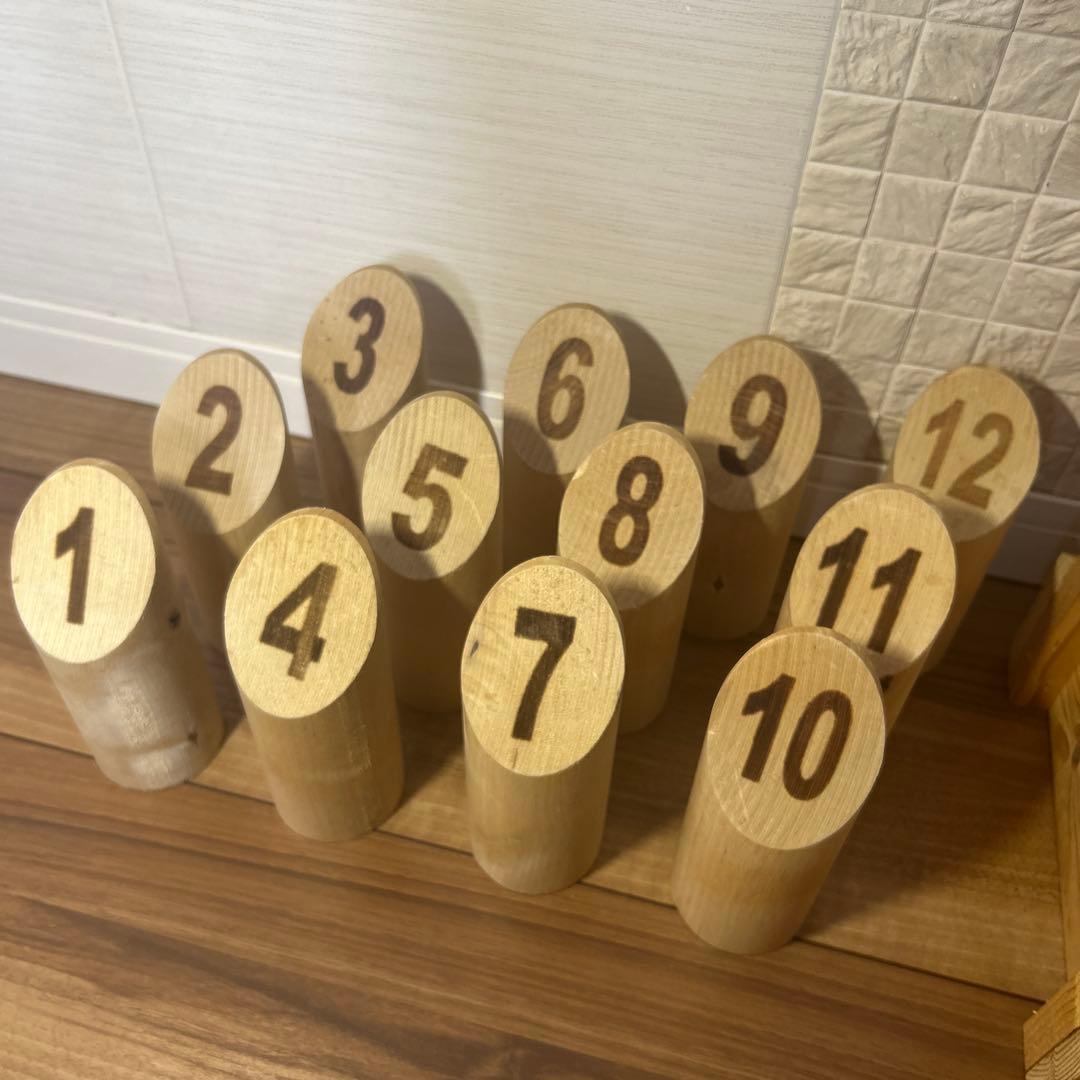 Mölkky 木製スコアリングゲーム　モルック