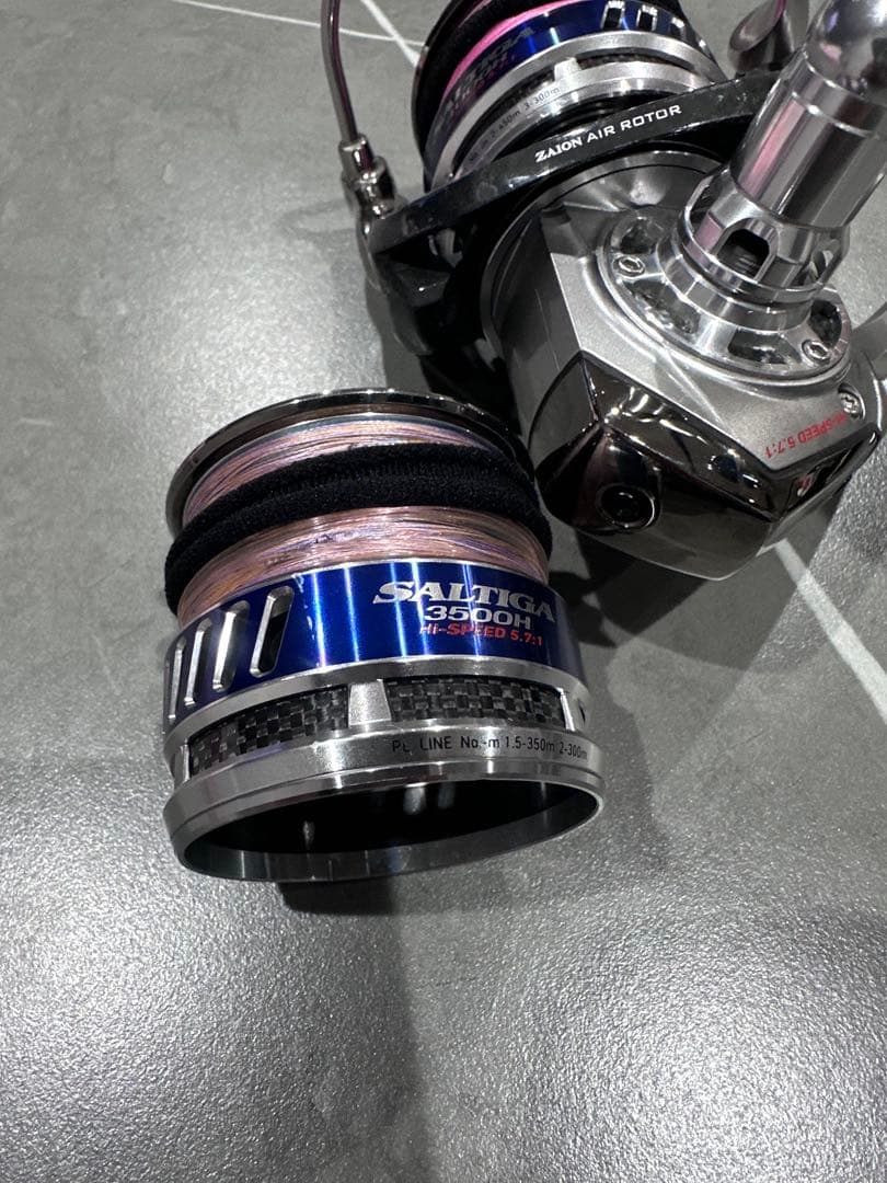 10ソルティガ　4000H 3500Hスプール付き