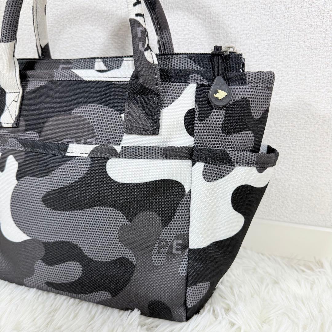 希少 完全完売品 パーリーゲイツ ブラックカモ　カートバッグ 迷彩