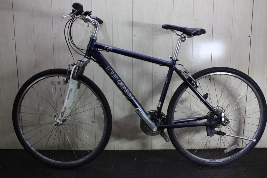ルイガノ LGS-TR1 700C アルミ シマノ24速 470mm BLUE
