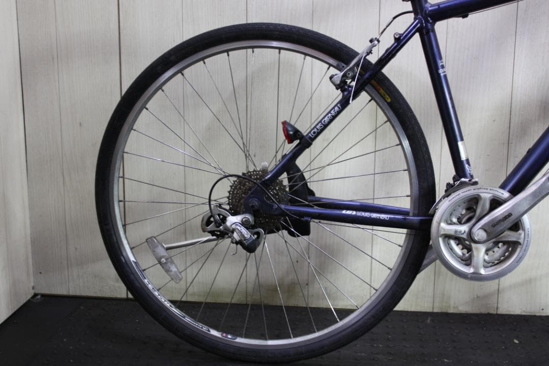 ルイガノ LGS-TR1 700C アルミ シマノ24速 470mm BLUE