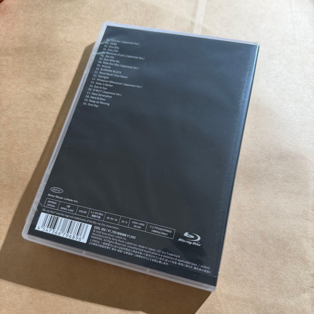 NEXZ LIVE TOUR 日本武道館 初回仕様通常盤 Blu-ray dvd