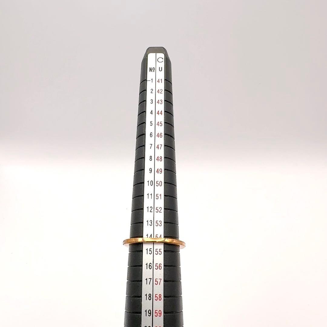 スワロフスキー　指輪　14号　ダンシングストーン　パヴェ　ゴールドトーン