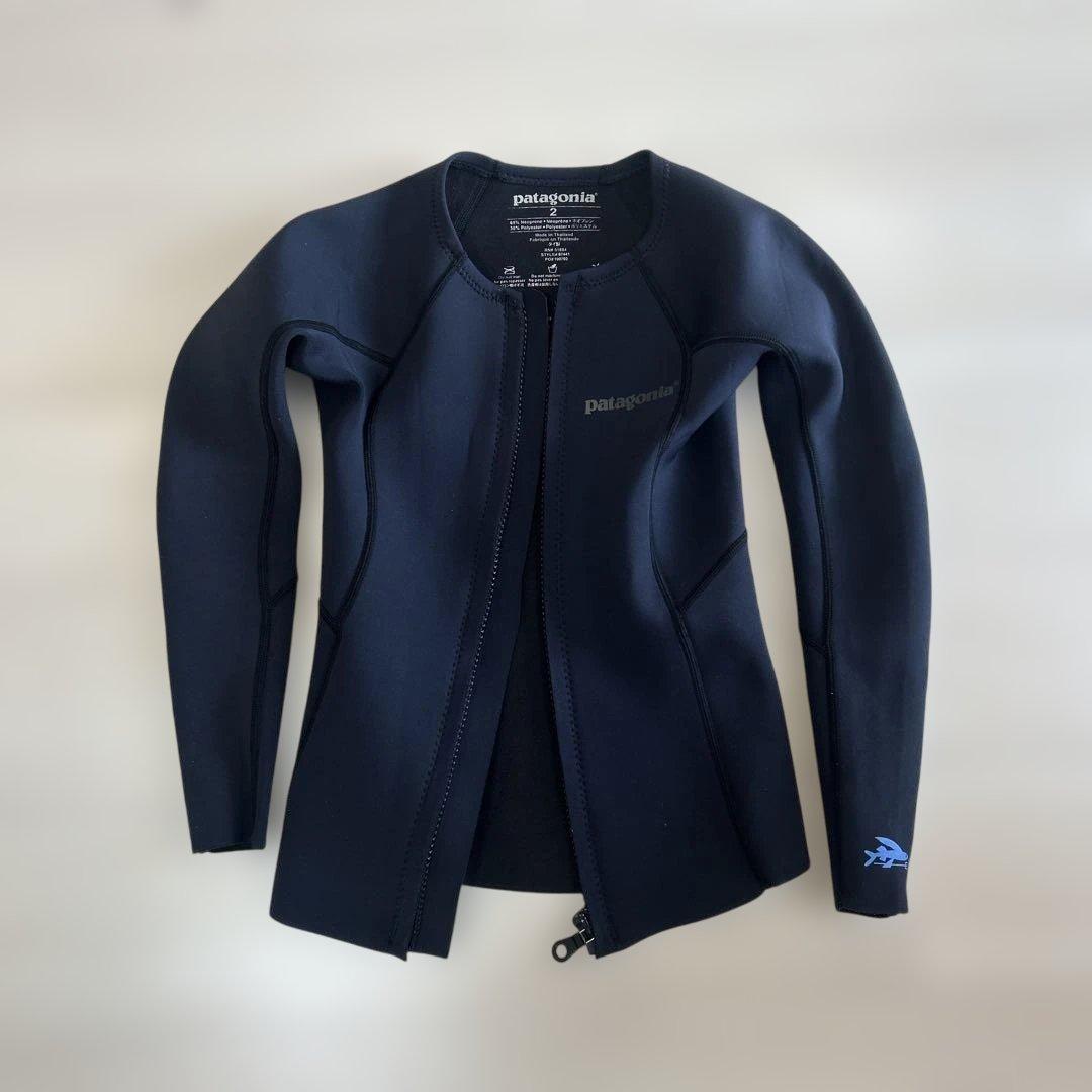 美品！patagonia ネイビー タッパー レディース　サイズ2
