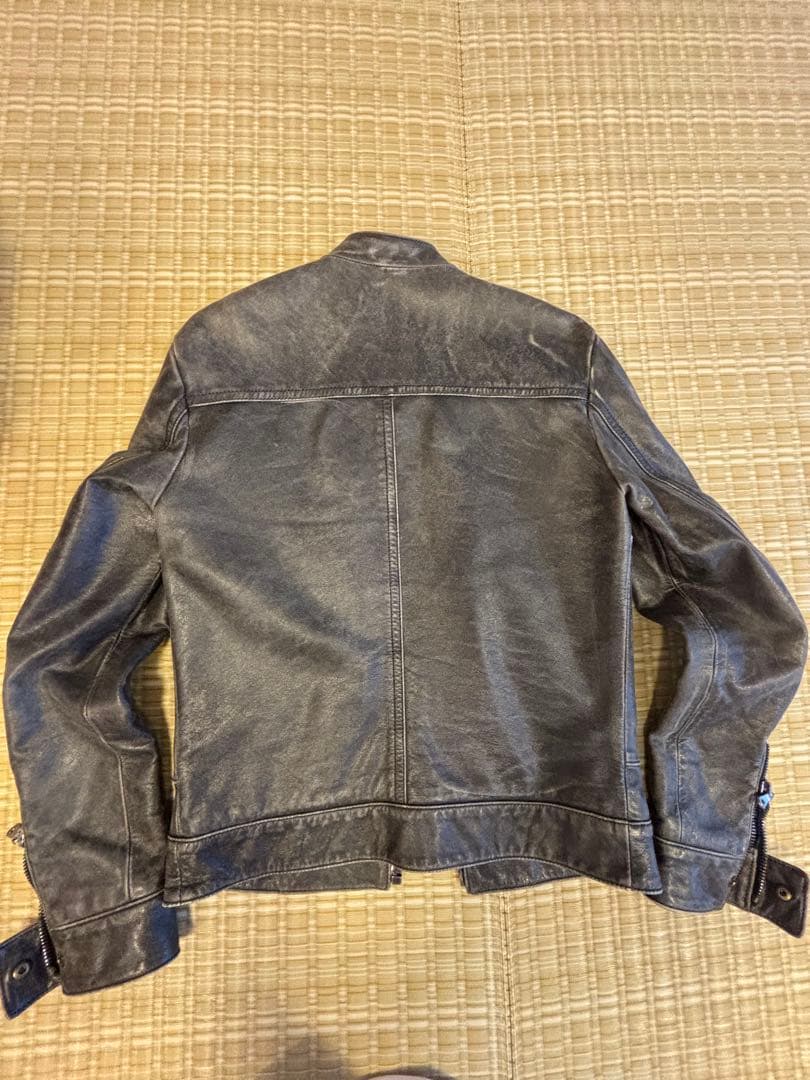 Dolce & Gabbana 黒 レザージャケット