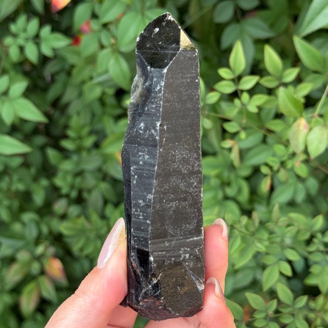 モリオン 黒水晶 天然無処理 原石 MY1291