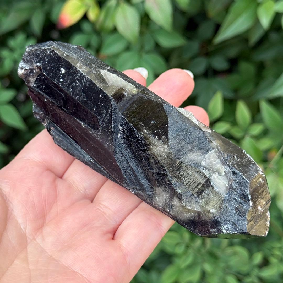 モリオン 黒水晶 天然無処理 原石 MY1291