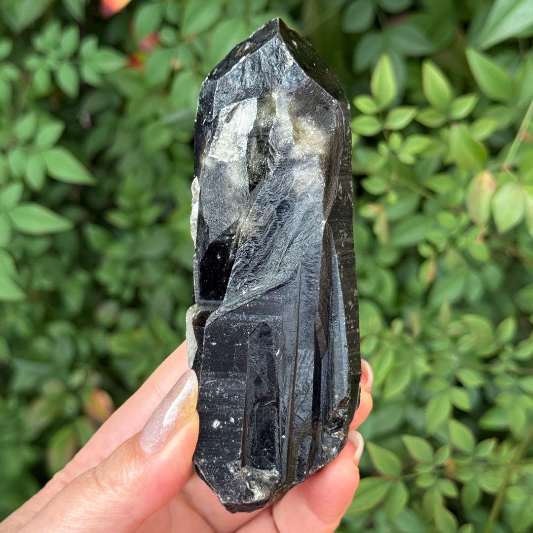 モリオン 黒水晶 天然無処理 原石 MY1291