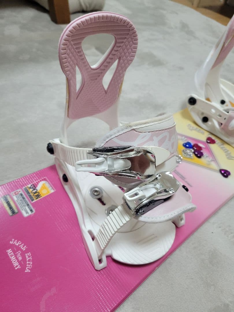 SPOON スノーボード 板 SALOMONブーツセット 子供用 キッズ