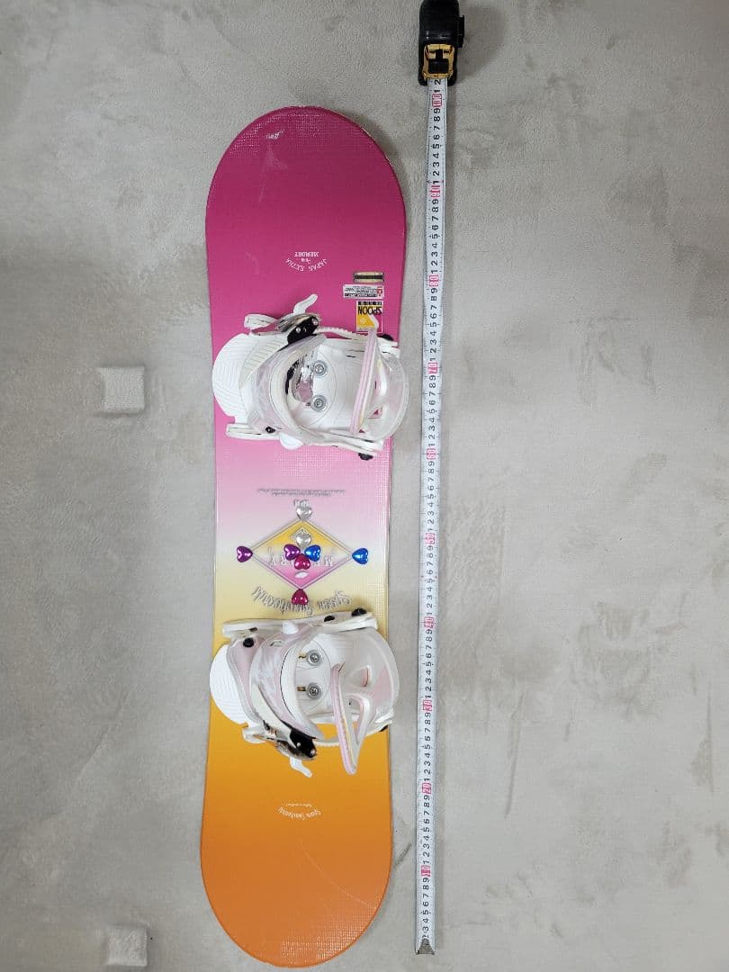 SPOON スノーボード 板 SALOMONブーツセット 子供用 キッズ