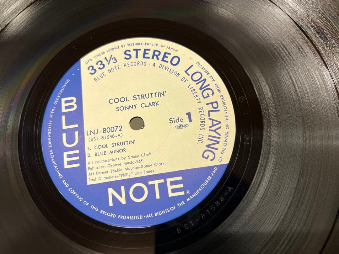洋楽 LNJ-80072 Sonny Clark Cool Struttin' LP