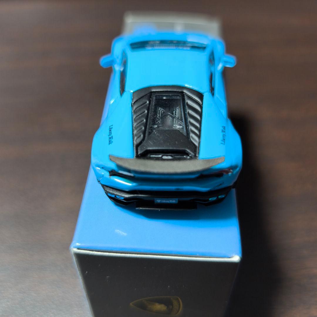 MINI GT LB★WORKSランボルギーニウラカン ver.1ライトブルー左