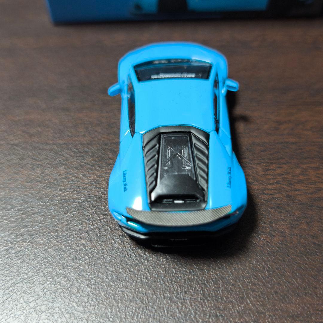 MINI GT LB★WORKSランボルギーニウラカン ver.1ライトブルー左