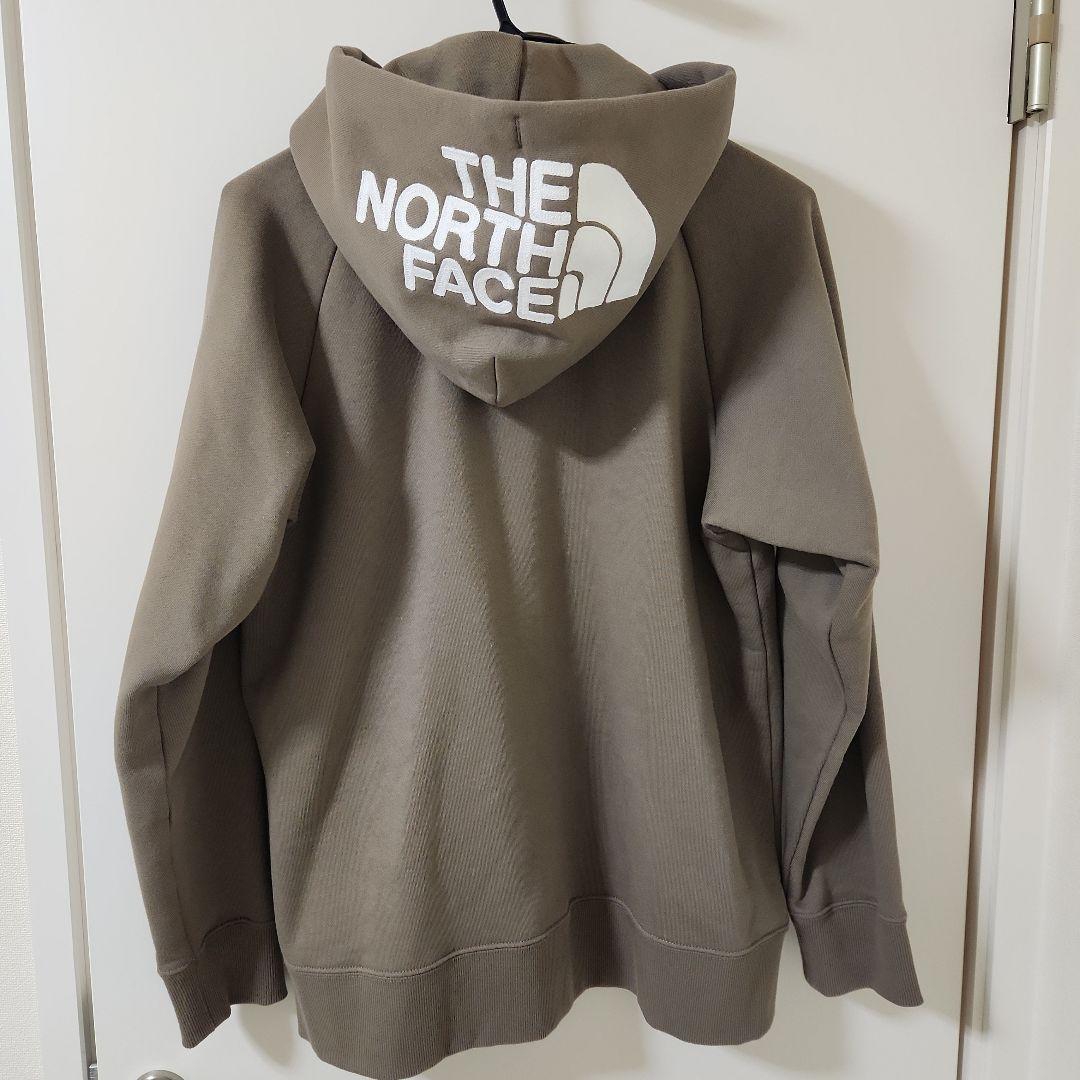 美品 ノースフェイス レディース パーカー XLサイズ ブラウン