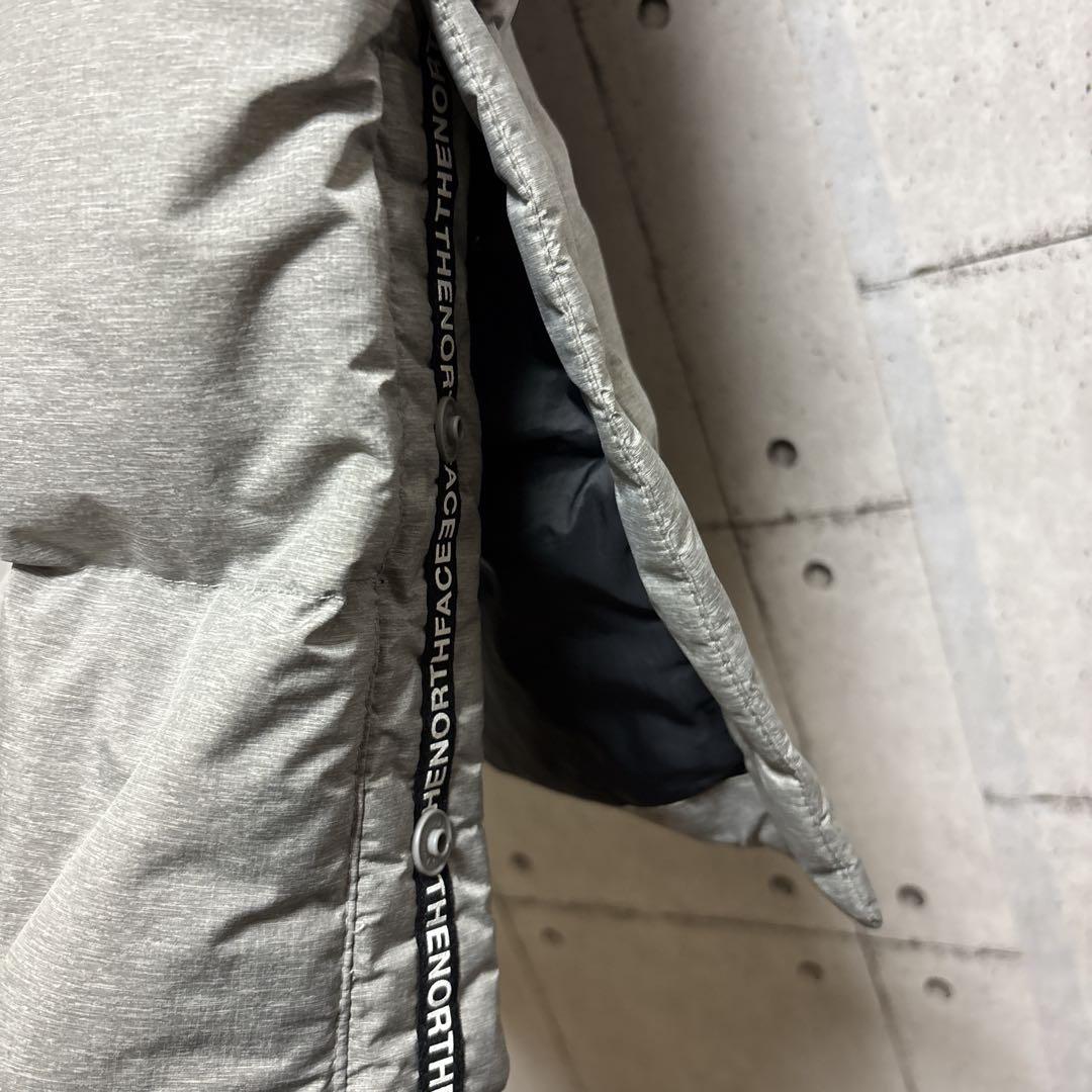 【状態◎】ノースフェイス DRYVENT ロングダウン ベンチコート グレー