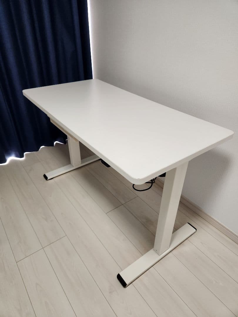 FlexiSpot 電動昇降デスク EG1 ホワイト スタンディングデスク