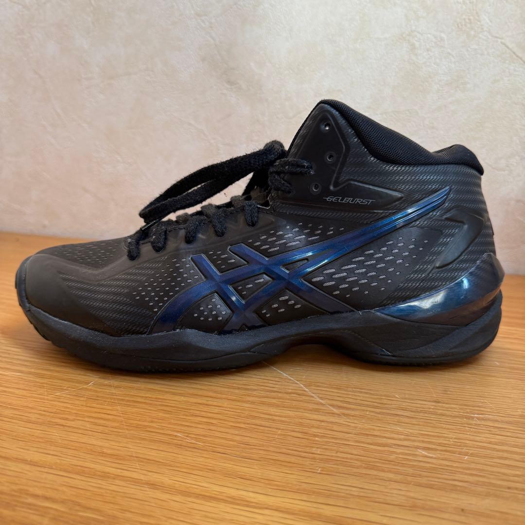 希少 美品　アシックス　GELBURST バッシュ　23.5cm　黒