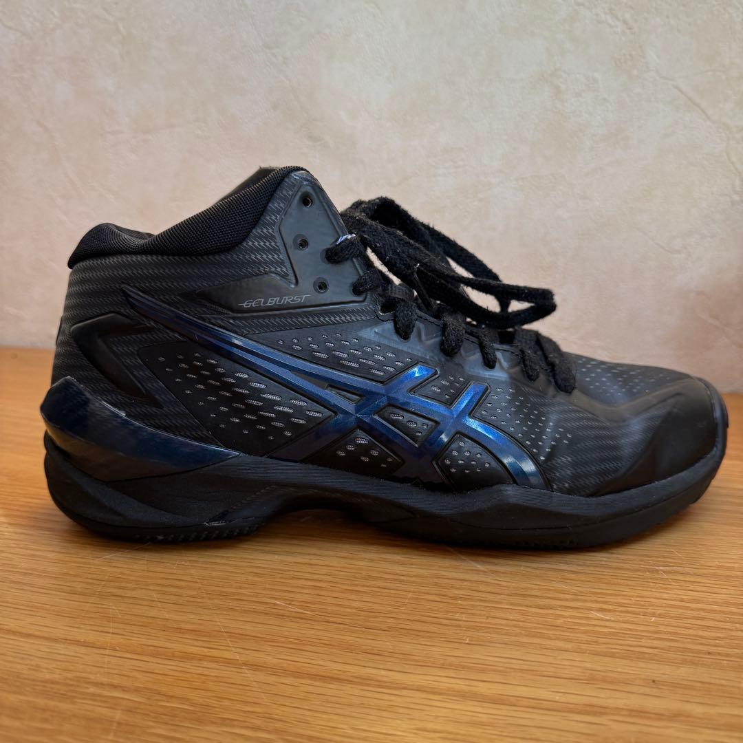 希少 美品　アシックス　GELBURST バッシュ　23.5cm　黒