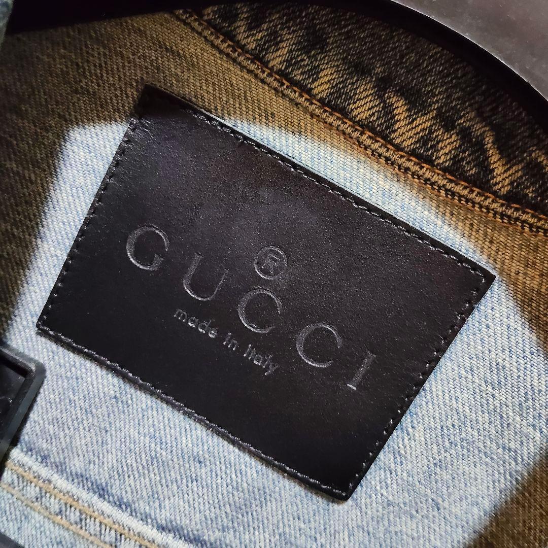 GUCCI グッチ デニムジャケット 48サイズ　イタリア製