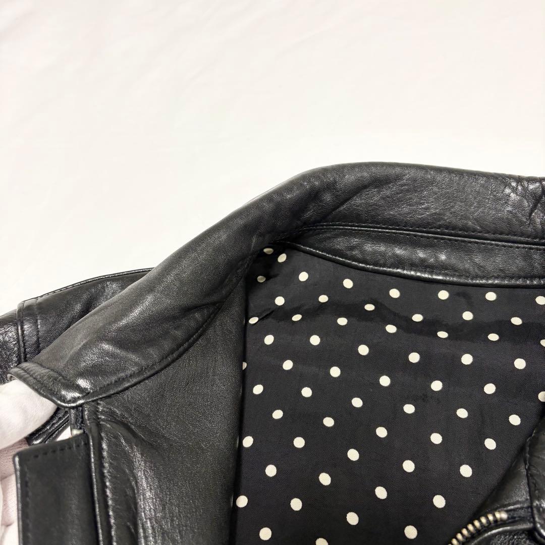 【美品】WACKO MARIA ワコマリア レザージャケット 黒 S