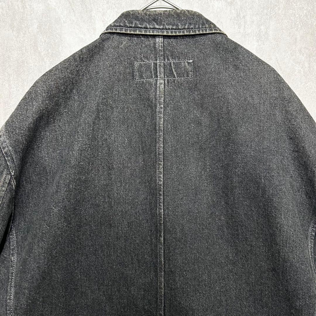 【希少】AD1996 コムデギャルソンオム 田中オム デニムカバーオール 黒 M