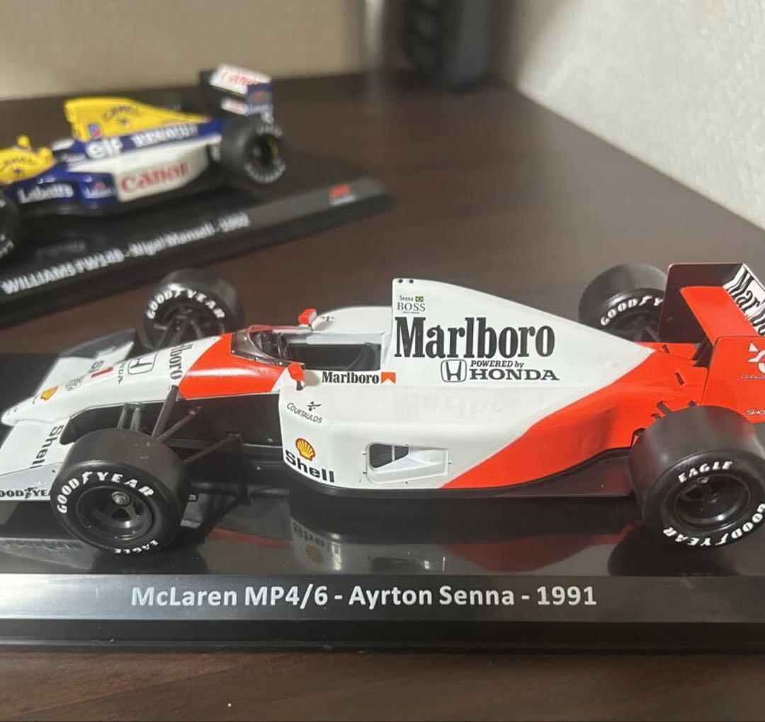 ビッグスケールF1コレクション　セナ　MP4/6 マンセル　FW14B セット