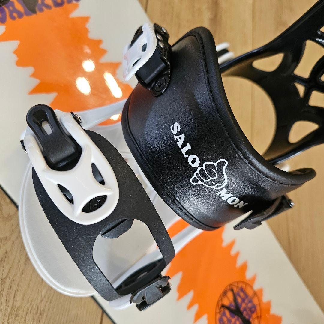 SALOMON 3点セット スノーボード 板 キッズ 90cm Barton