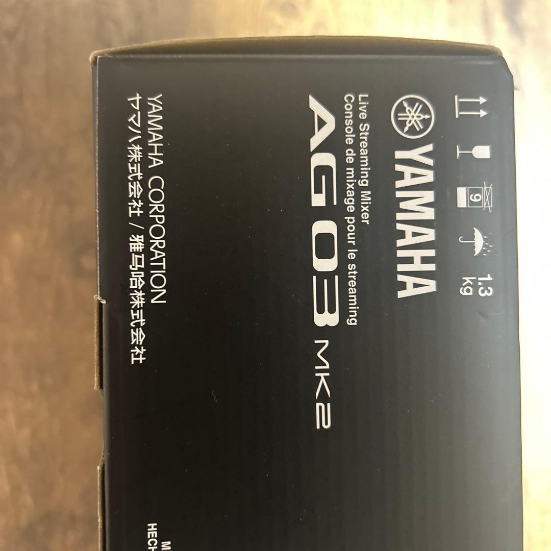 Yamaha AG03 MK2 ライブストリーミングミキサー