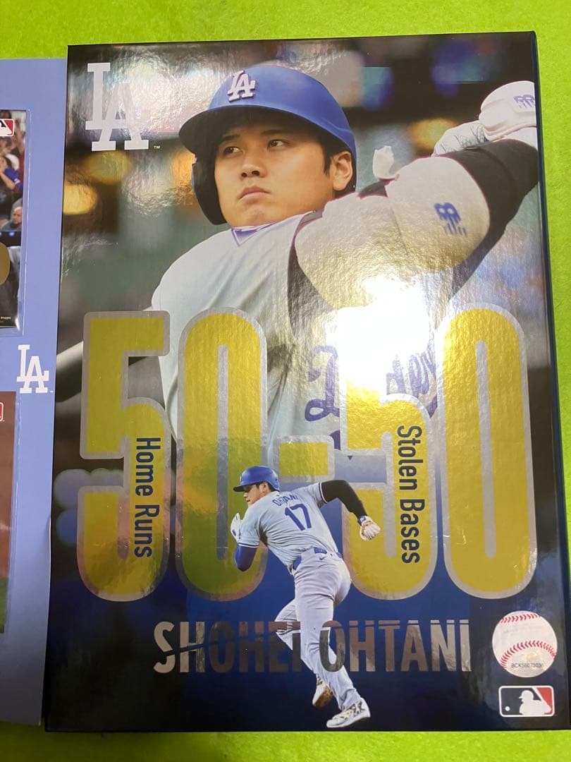 【限定!!!】大谷翔平　MLB　50-50記念切手プレミアムフレームセット