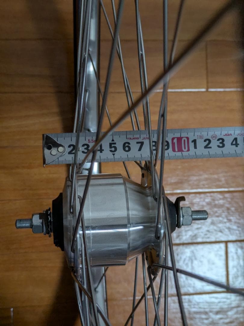 米*也様 2/24削除【新古品】自転車　前輪　27インチ