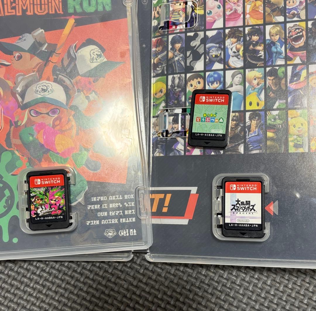 Switch 本体　おまけ付き　動作品　大乱闘スマッシュブラザーズ　どうぶつの森