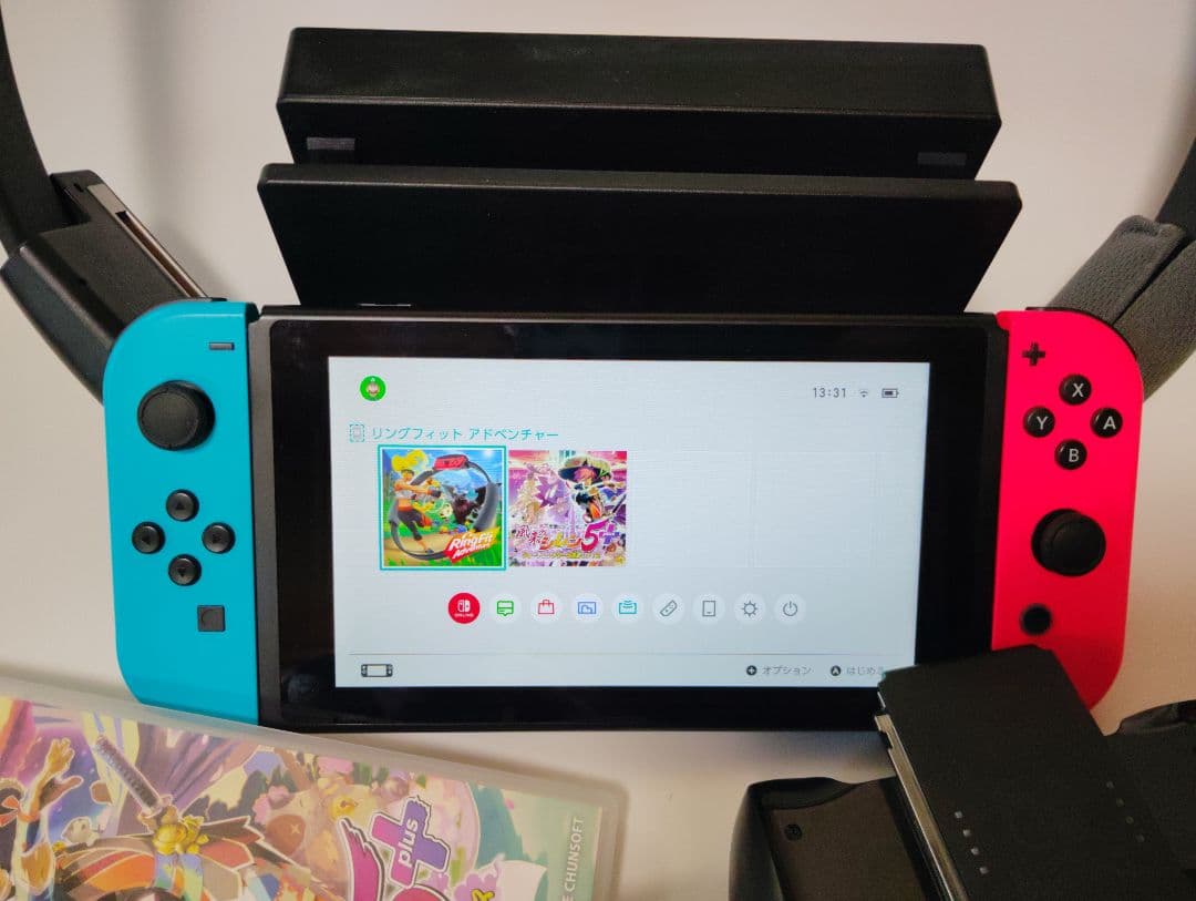 Nintendo Switch 本体　ソフト2本付き