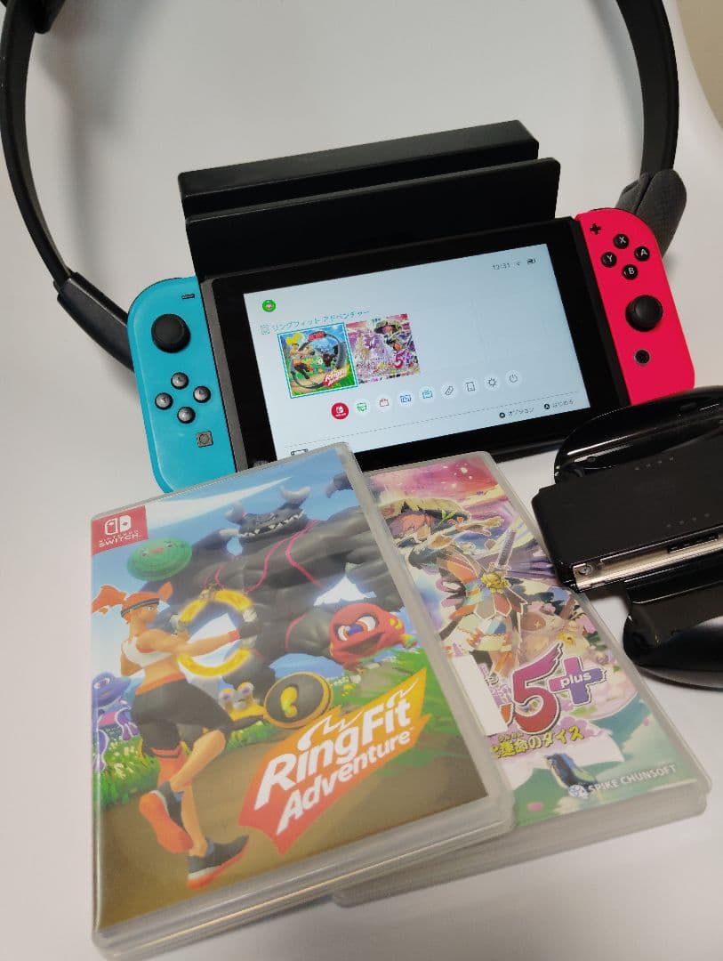Nintendo Switch 本体　ソフト2本付き